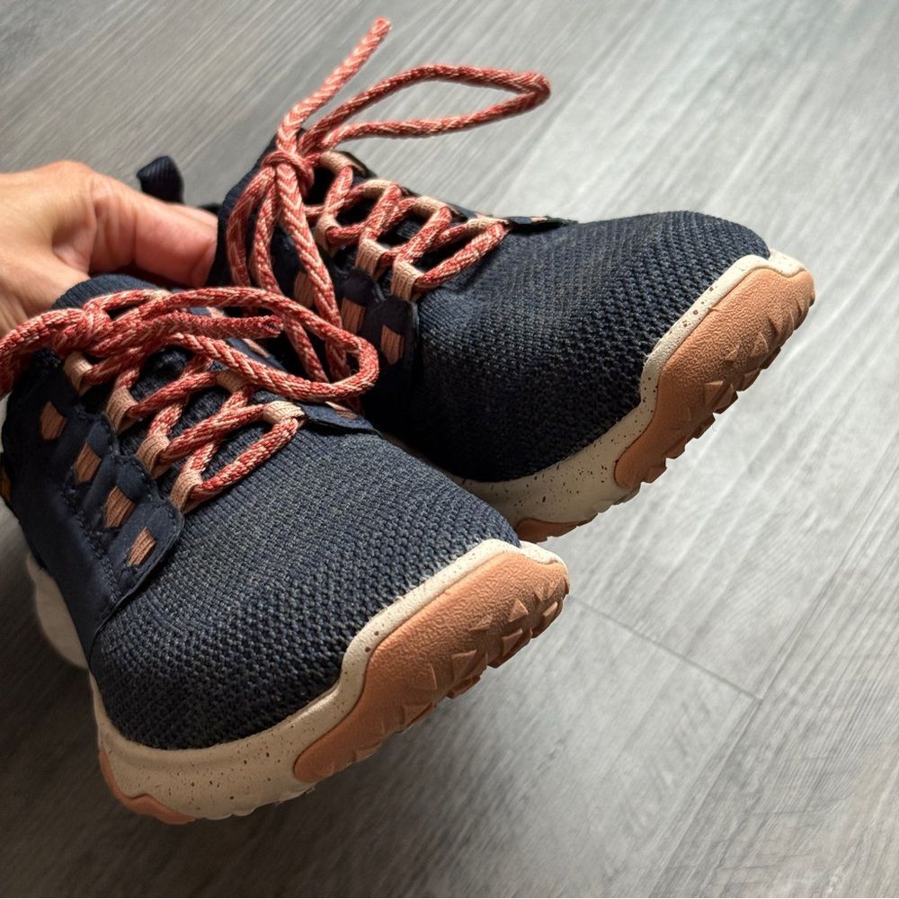 Teva Shoes Arrowood 2 Knit 6.5 Women’s Navy Coral Sneakers - Picture 7 of 12
